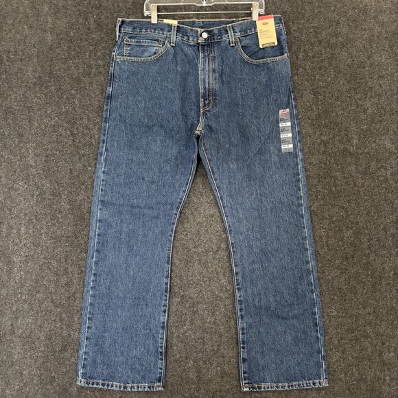 Levis 517 Jeans Men's 38x30 Blue Bootcut Denim Zip Fly 5-Pocket Classic - Picture 1 of 13